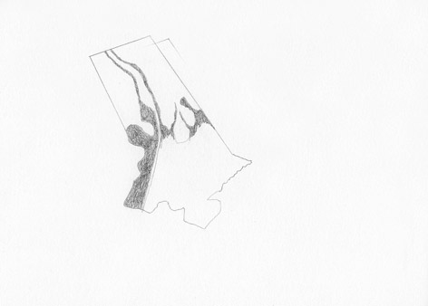 Julia Maria Rohn:  “Hard I“ |  2011 |  Graphitstift auf Papier | 15 x 21 cm 